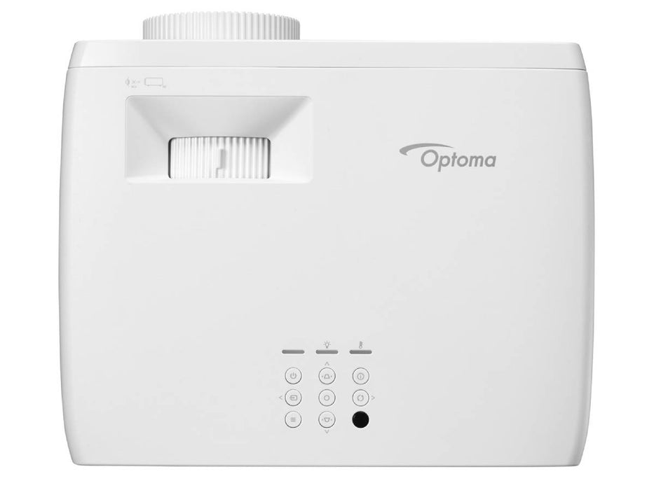 Optoma UHZ66 - DLP projector - portable - 3D - LAN - white