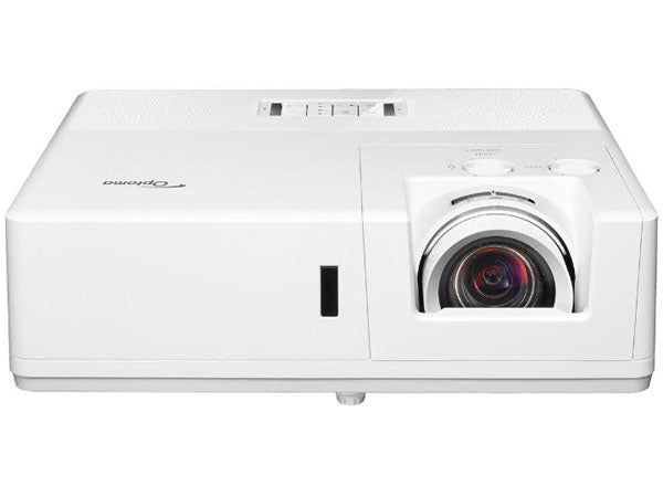 OPTOMA ZU607T WUXGA 6500L LASER PROJECTOR, 1.2 1.92:1 THROW RATIO, 1.6X ZOOM, 13.89 LBS, 2X HDMI 2.0, 1X HDBASET, 2X VGA, 1X COMPOSITE VIDEO, 2X