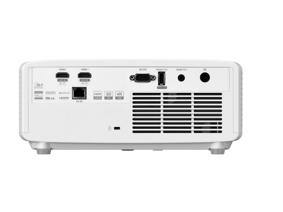 OPTOMA UHZ35 4K UHD 3840x2160, 3500 Lumens Projector, 500,000:1 Contrast, HDR/HLG, Laser Light Source, 30K Hours (ECO),