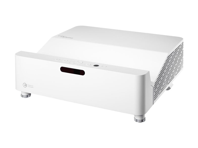 Optoma ZW410UST - DLP projector - ultra short-throw - 3D - white